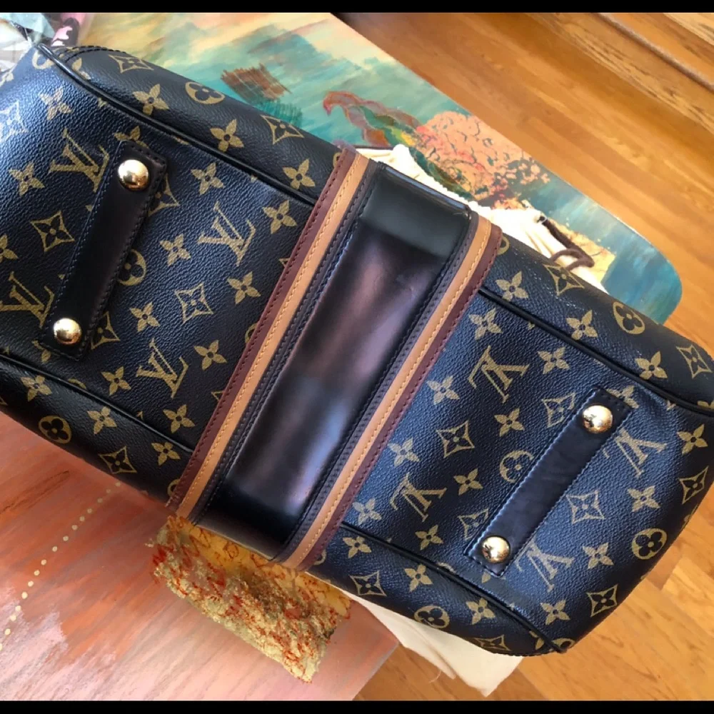 🍒LOUIS VUITTON Mirage Greit Handbag VINTAGE LImited Edition Monogram - Picture 10 of 10